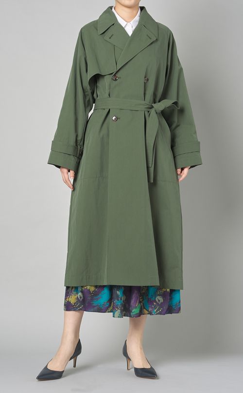 【別注】コットン混トレンチコート