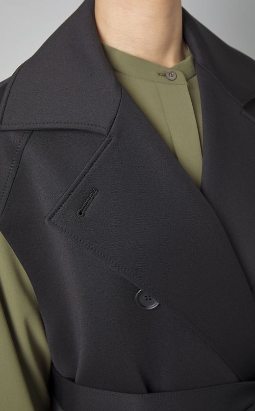 ダンボールトレンチジレジャケット