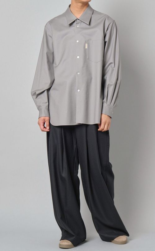 サマーウールバギーパンツ