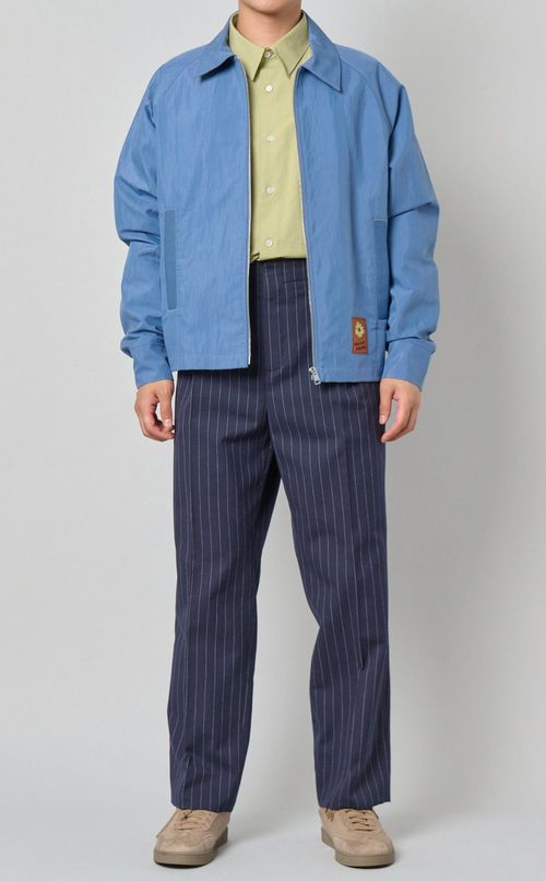 ウールストライプトラウザー