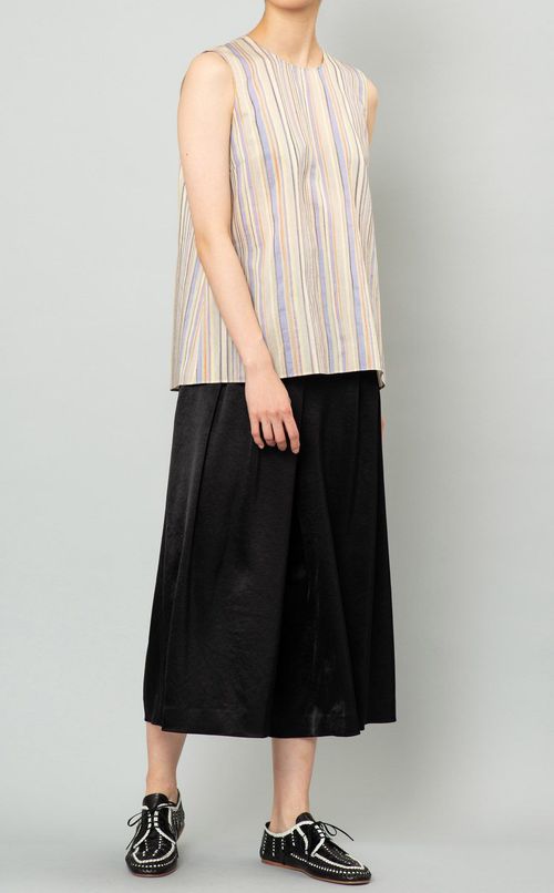 ステッチストライプブラウス