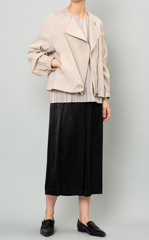 ステッチストライプブラウス