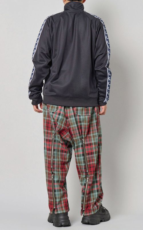 コントラストテープトラックジャケット