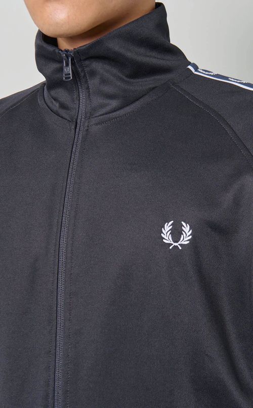 コントラストテープトラックジャケット