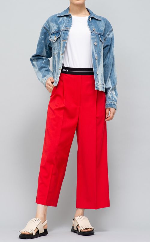 クロップドイージーパンツ