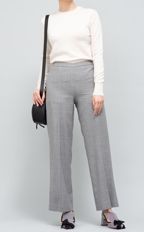 レザーミニバケットバッグ