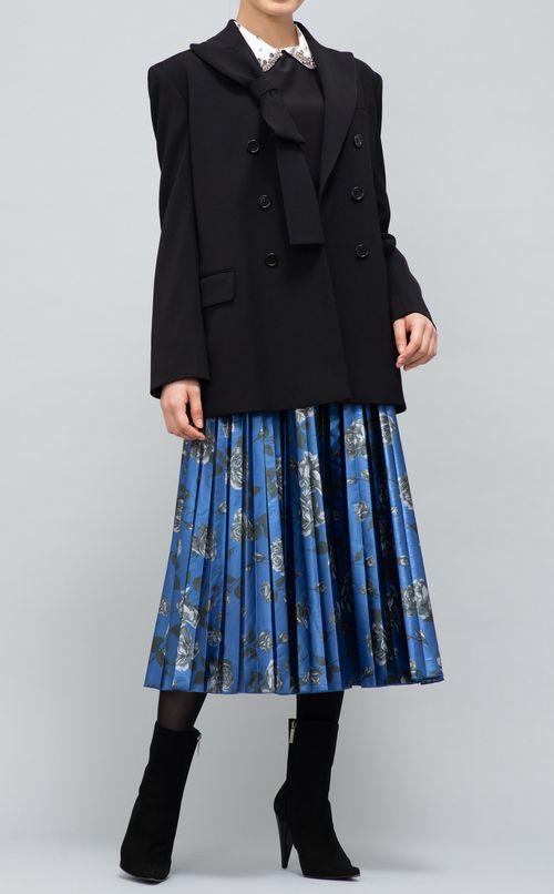 ビジューカラーブラウス