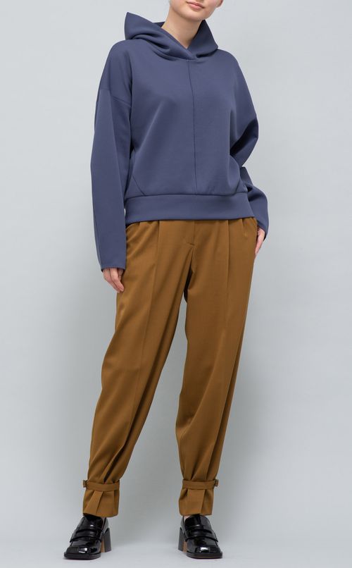 プルオーバーフードパーカー