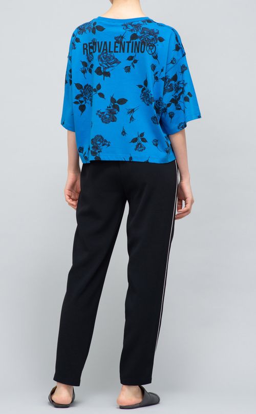 ローズプリントカットソー