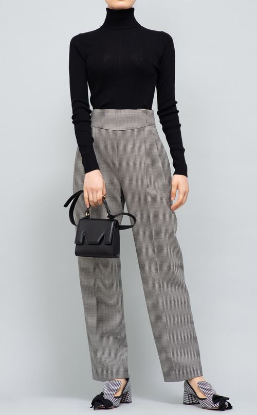 レザーミニハンドバッグ