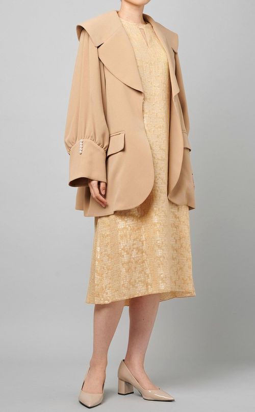 パール付ボリュームジャケット