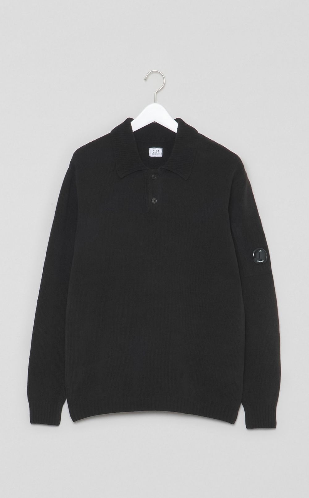 ポロカラーニット