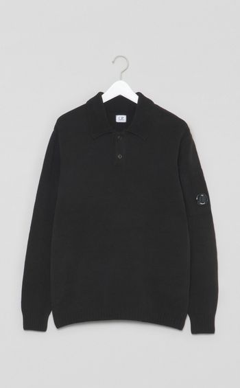 ポロカラーニット