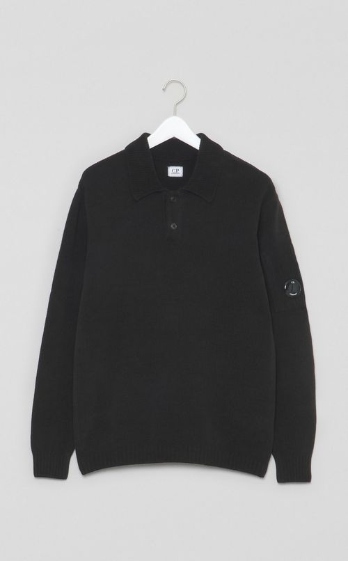 ポロカラーニット