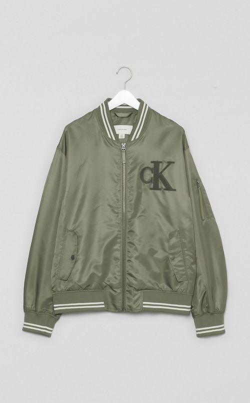 フロントロゴボンバージャケット