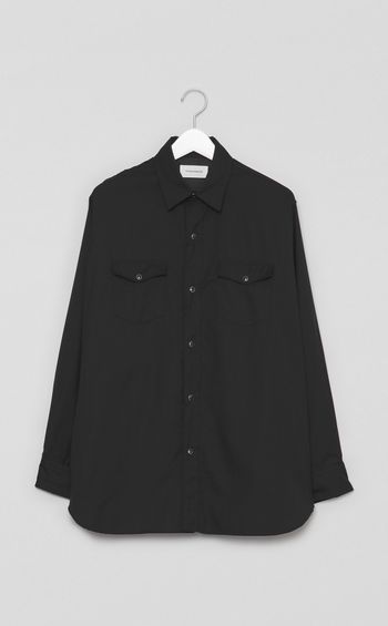 ウールウエスタンシャツ