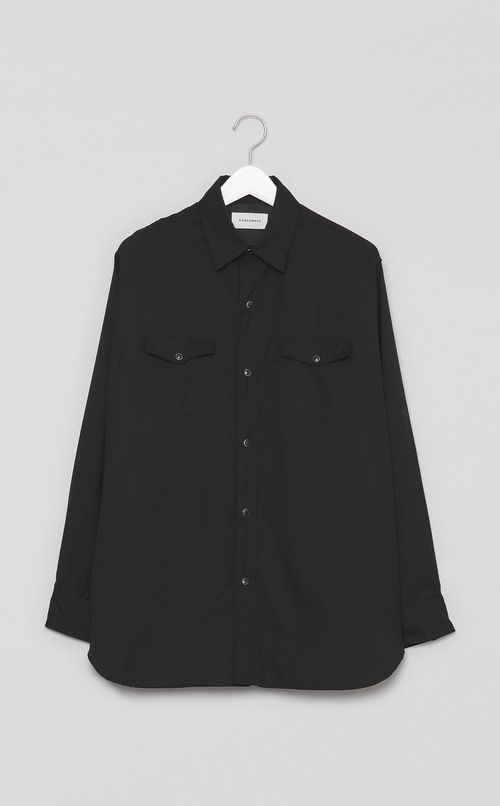 ウールウエスタンシャツ