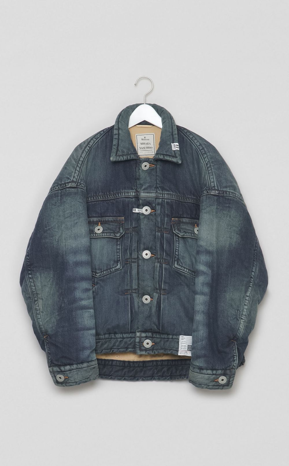 パファーデニムジャケット