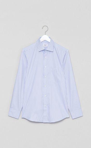 トロッターセミワイドストライプシャツ