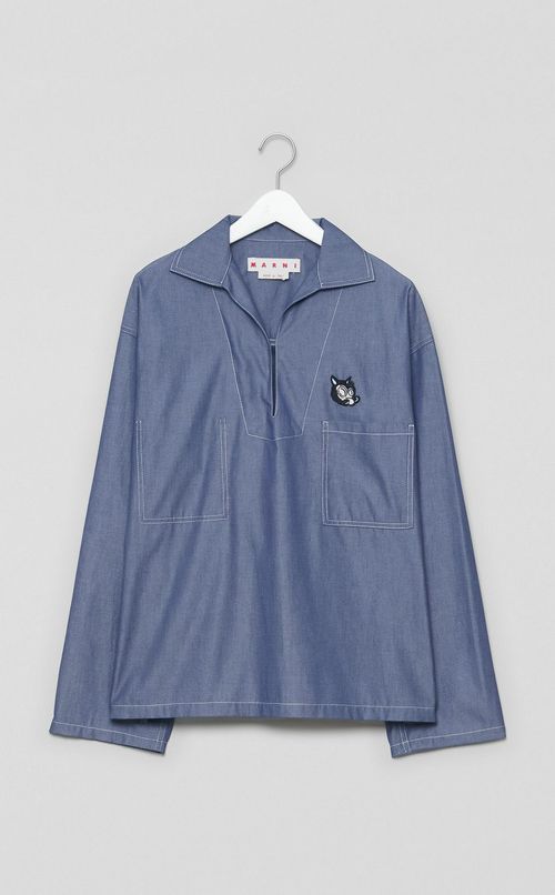 セーラーカラープルオーバーシャツ