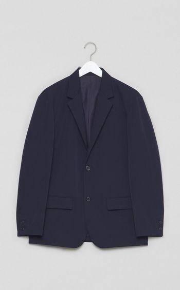 ウール2ボタンシングルジャケット