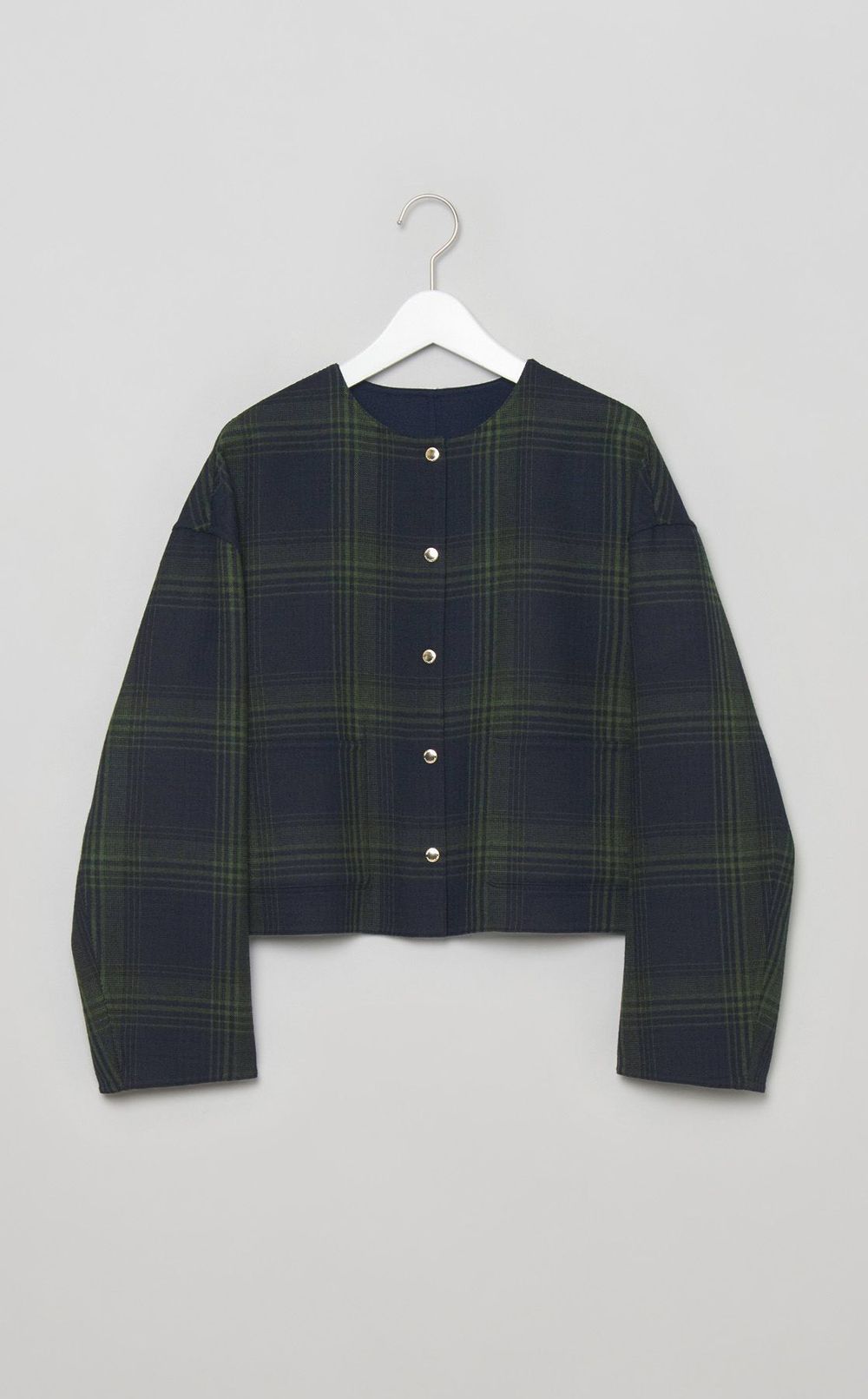 リバーシブルショートジャケット