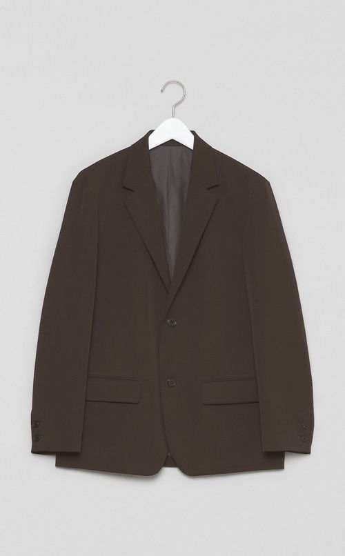 ウール2ボタンシングルジャケット