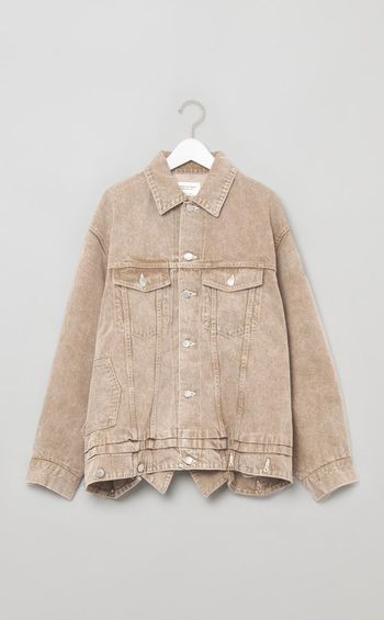 ダブルエンドオーガニックデニムブルゾン