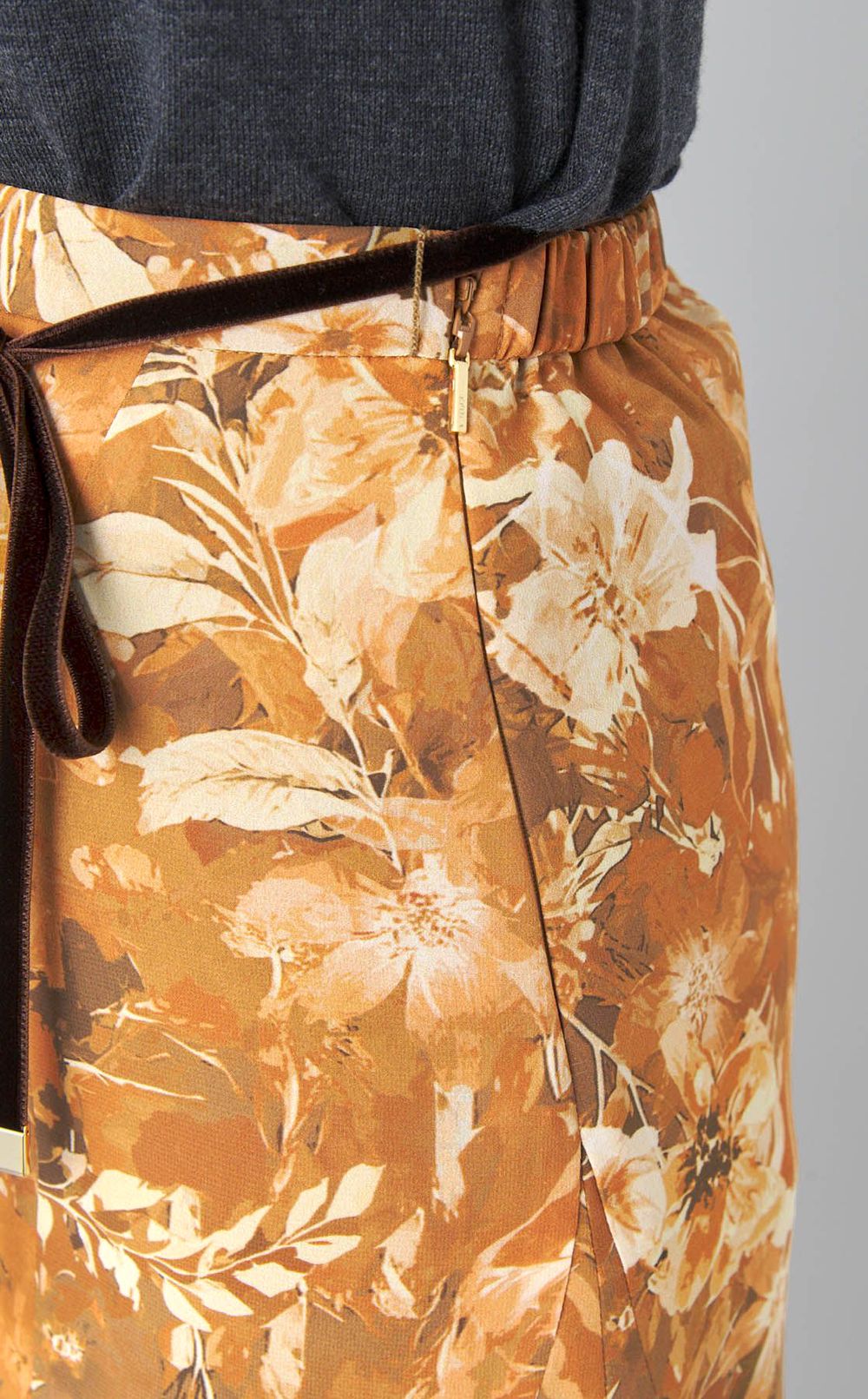 フィオーレプリントフレアスカート