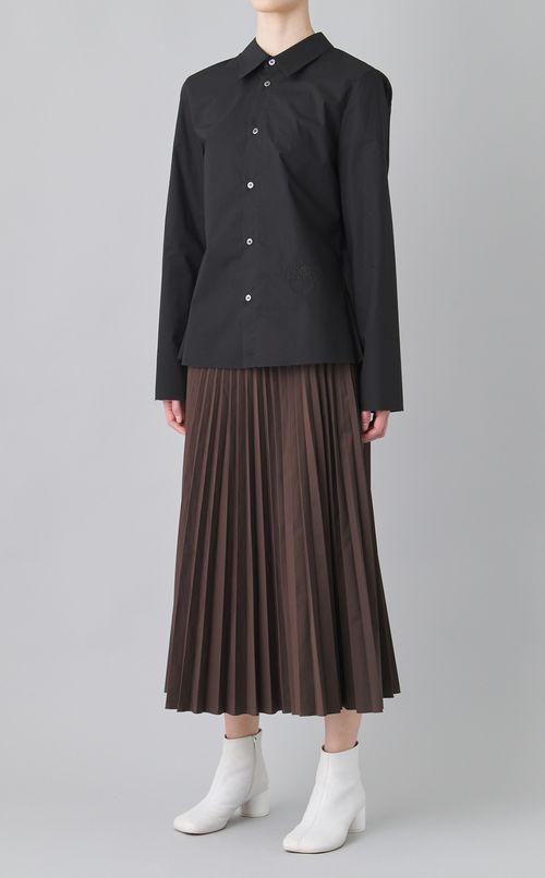 ライトプリーツミディスカート