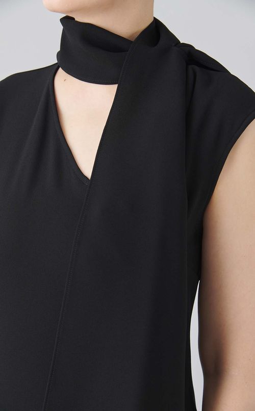 MALVINAスカーフネックワンピース