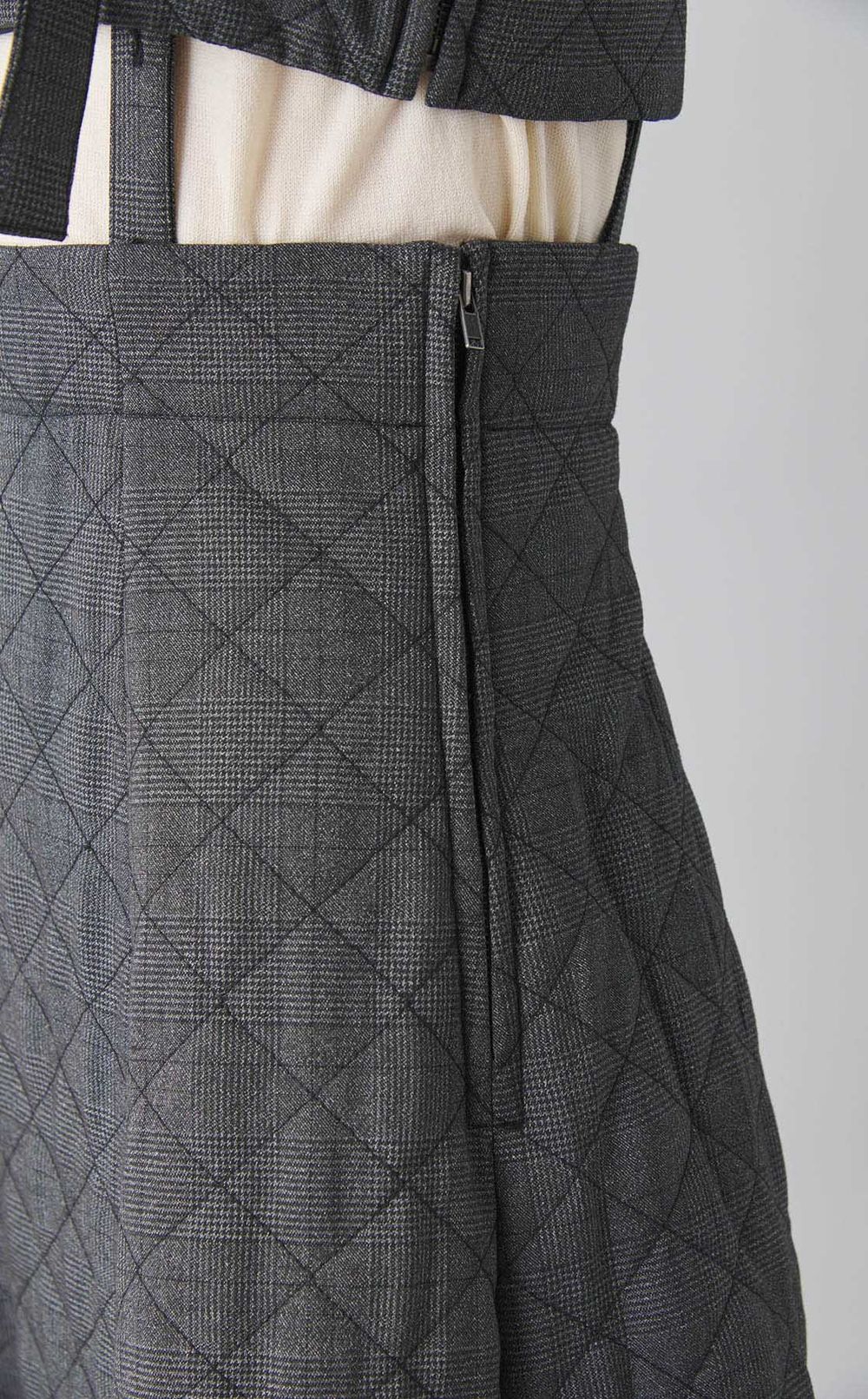 キルティング2wayジャンパースカート