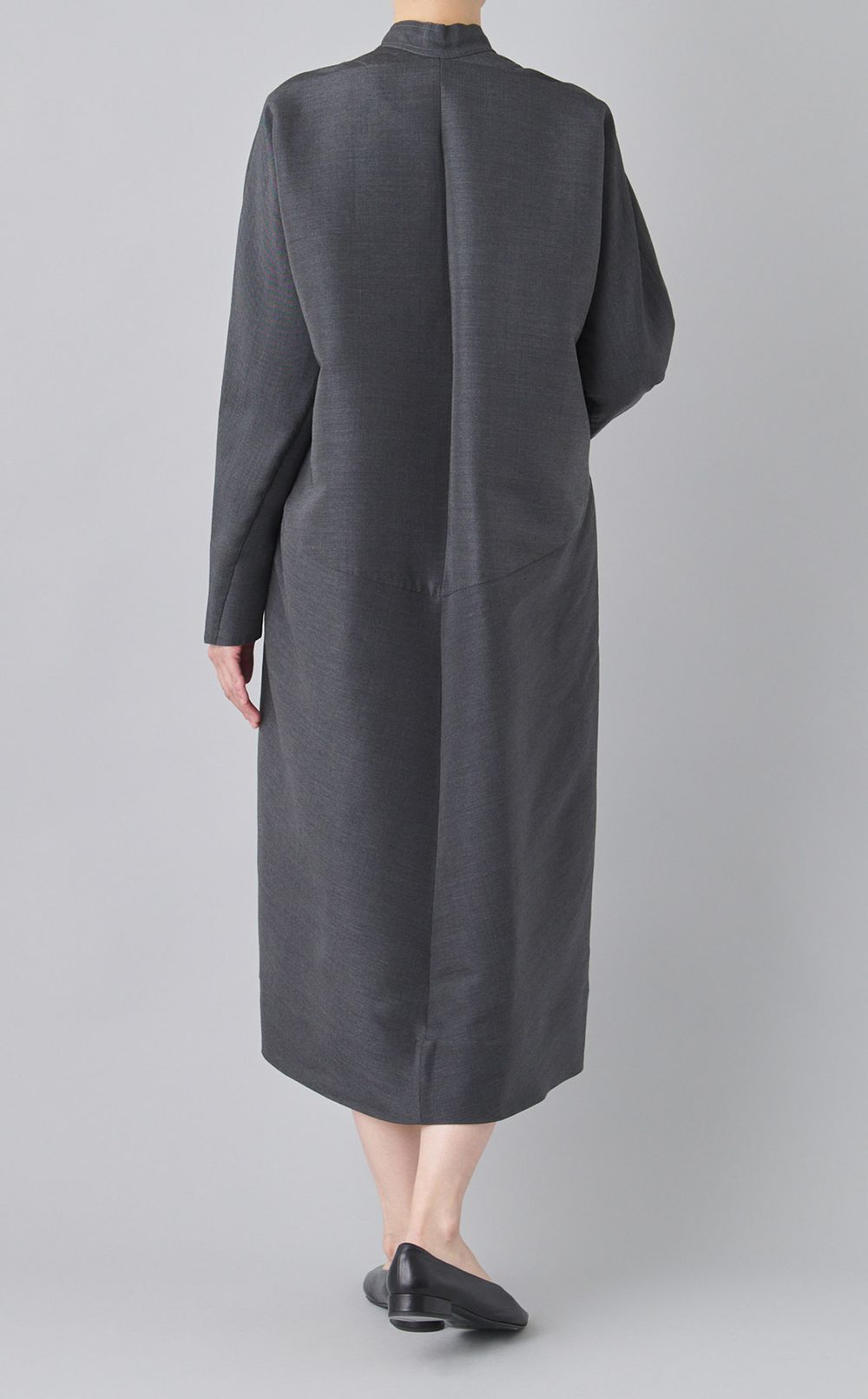 ELIANAウール混ロングワンピース