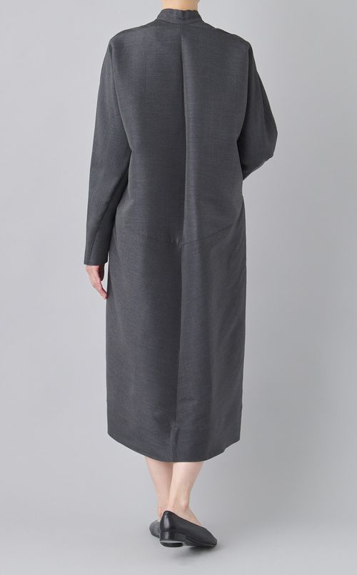 ELIANAウール混ロングワンピース