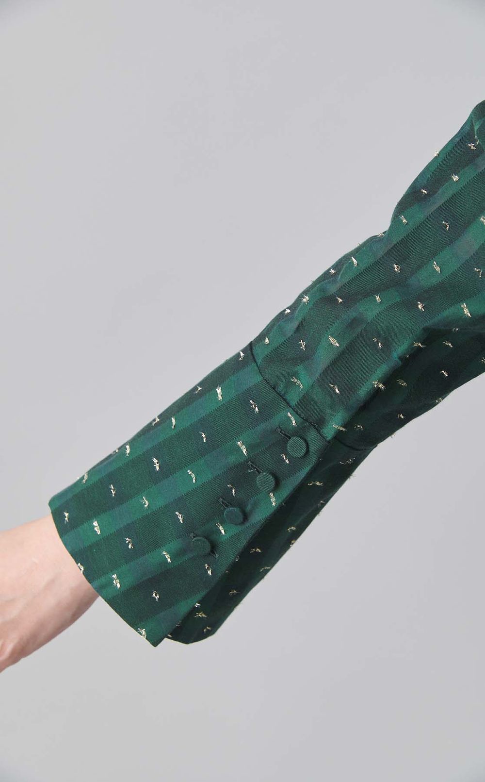 チェックジャガードワンピース