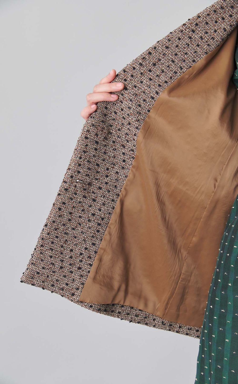 ミックスツイードジャケット