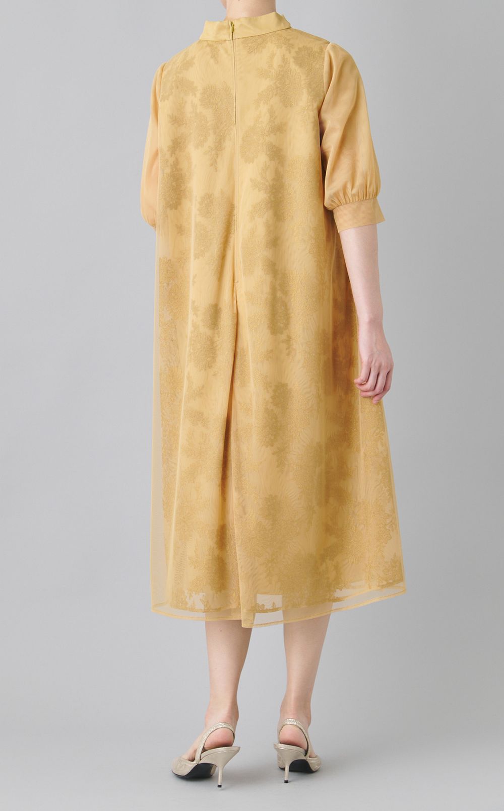 フラワーレースベールAラインドレス