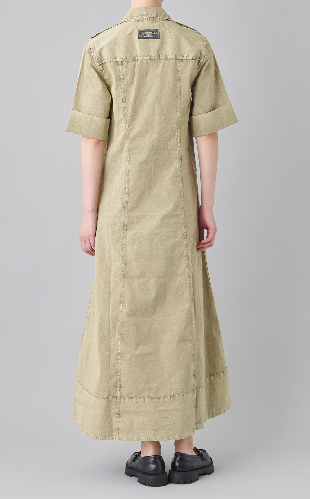 コットンマキシワンピース