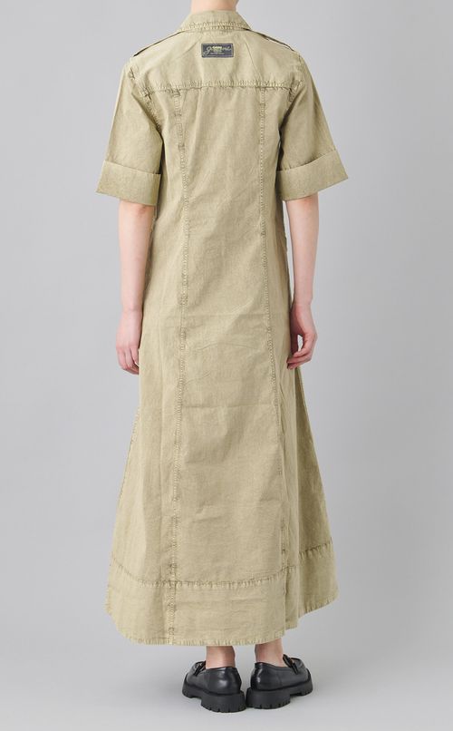 コットンマキシワンピース