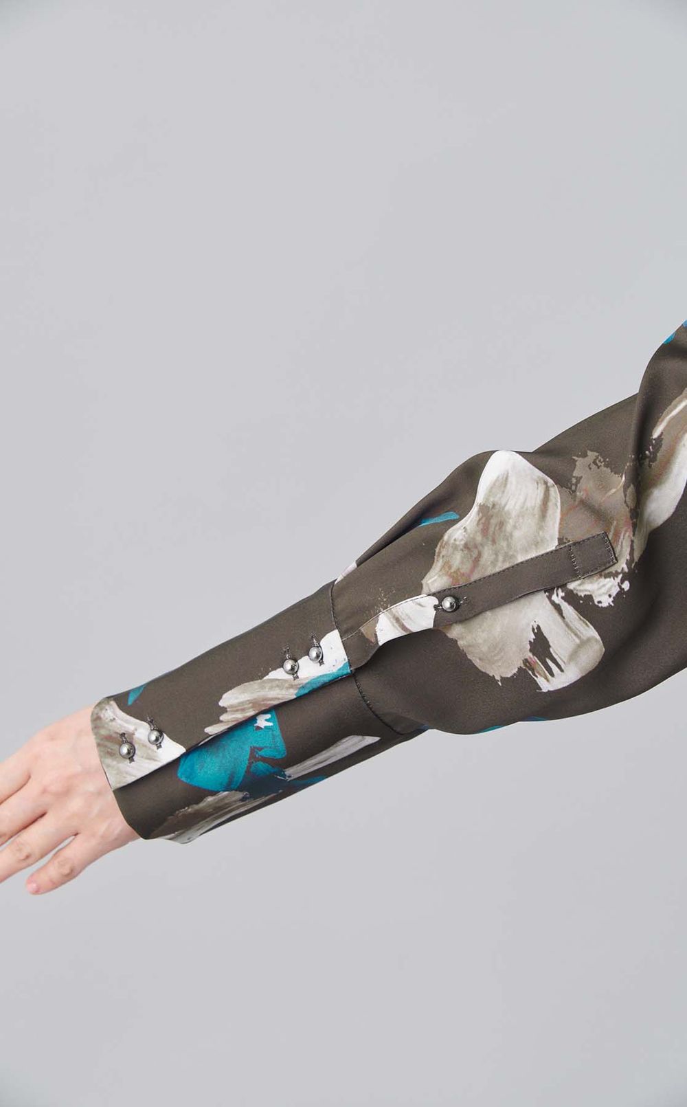 プリントAラインワンピース