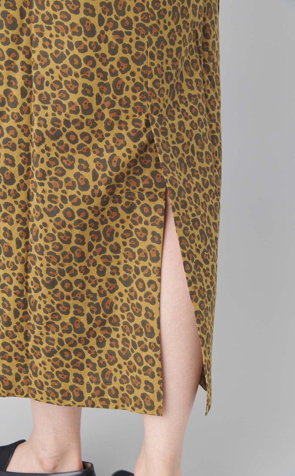Rina レオパードドレス