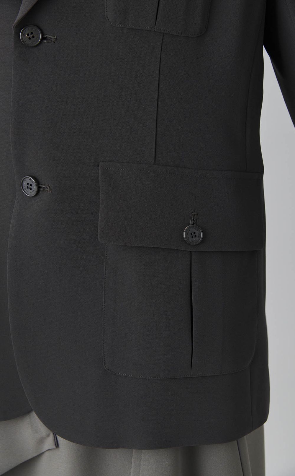 ダブルジョーゼットテーラードジャケット