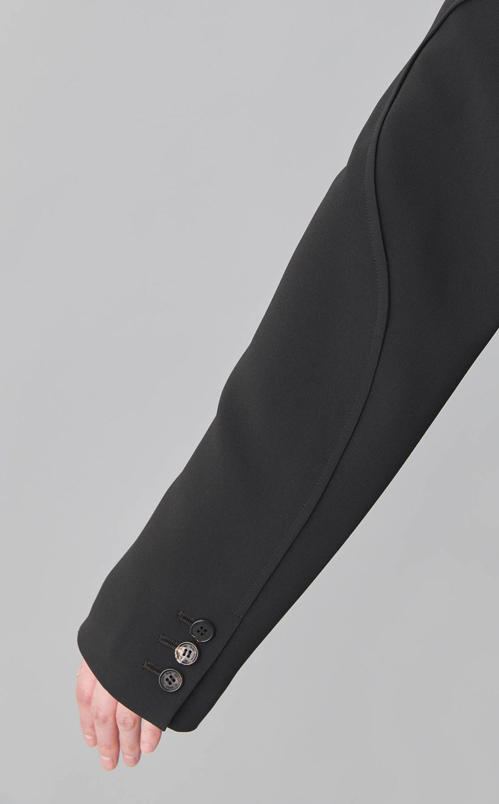 ダブルジョーゼットテーラードジャケット