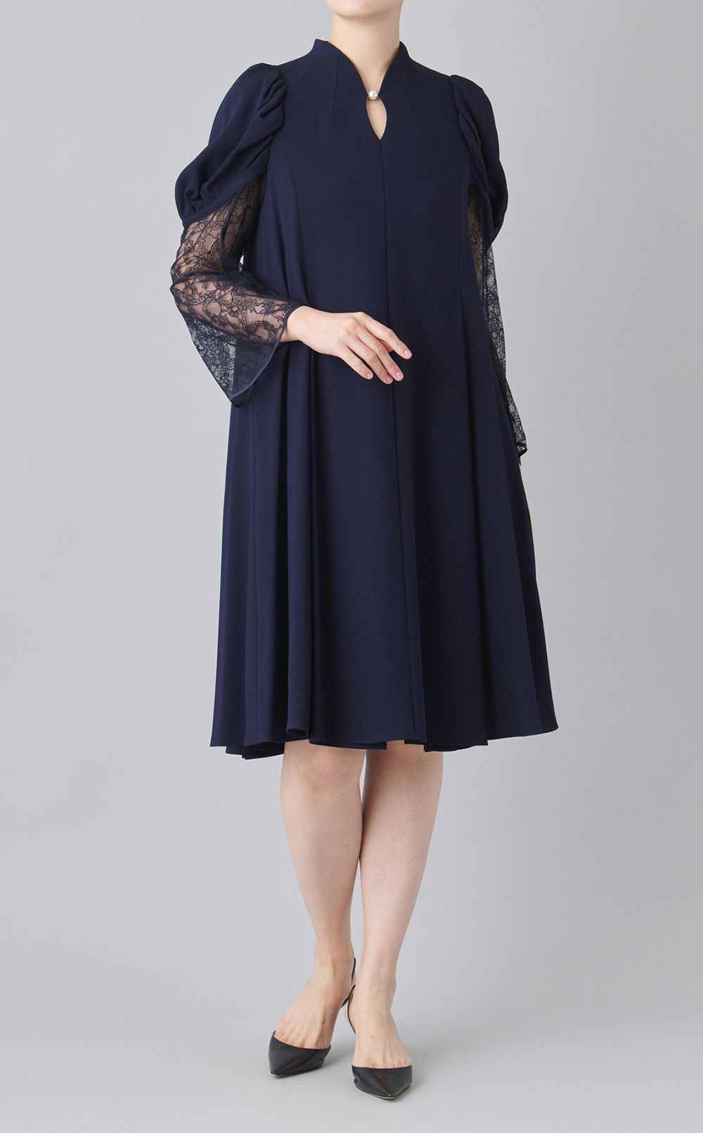 パールマーメイドフレアドレス