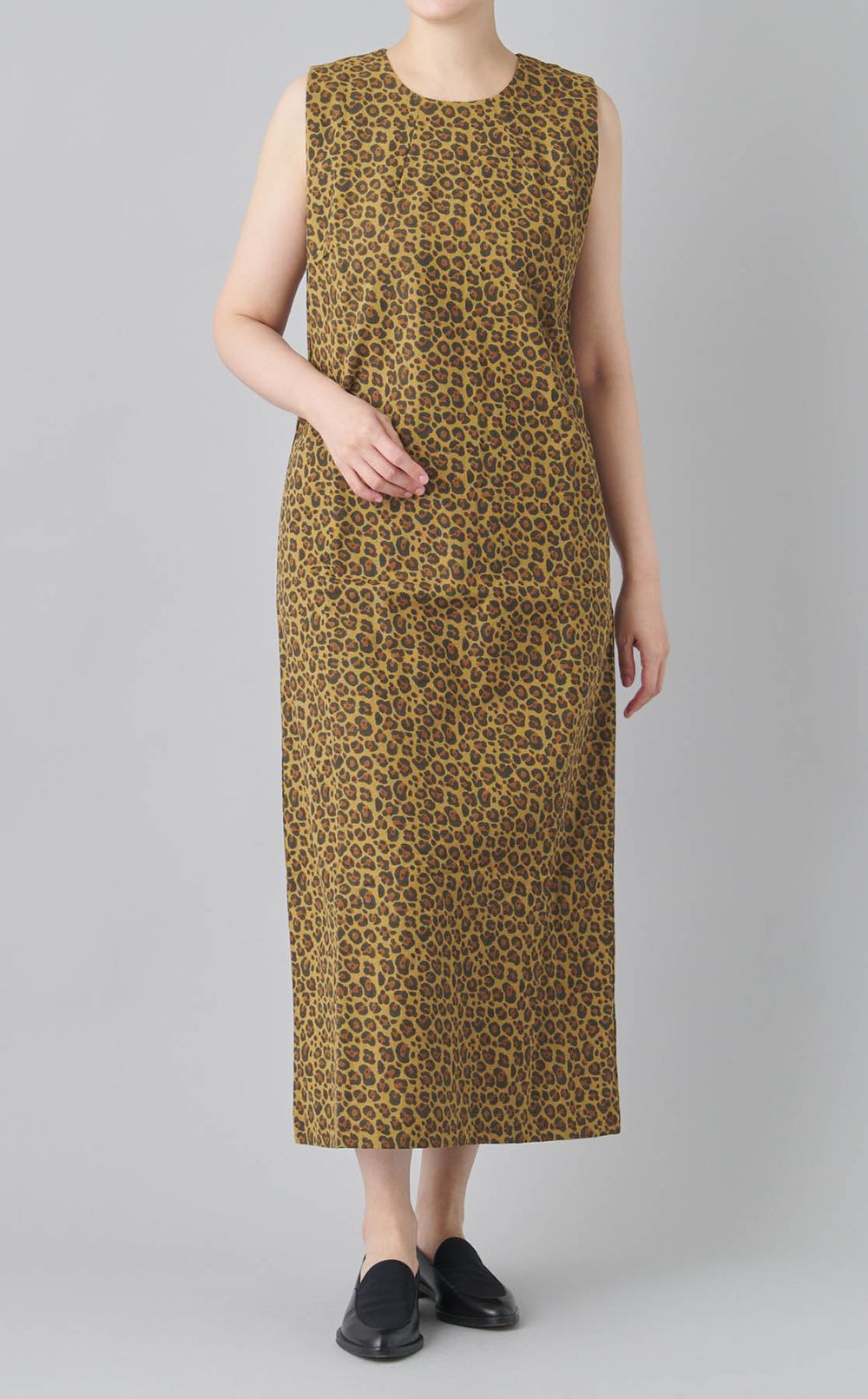 Rina レオパードドレス