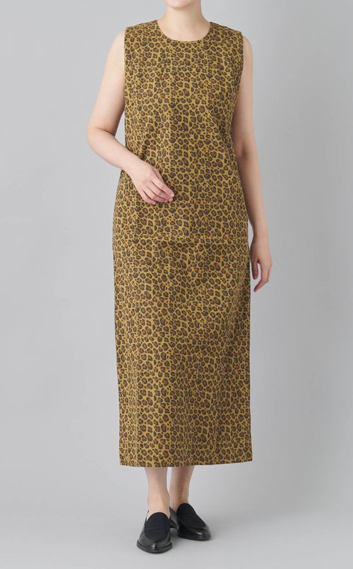 Rina レオパードドレス