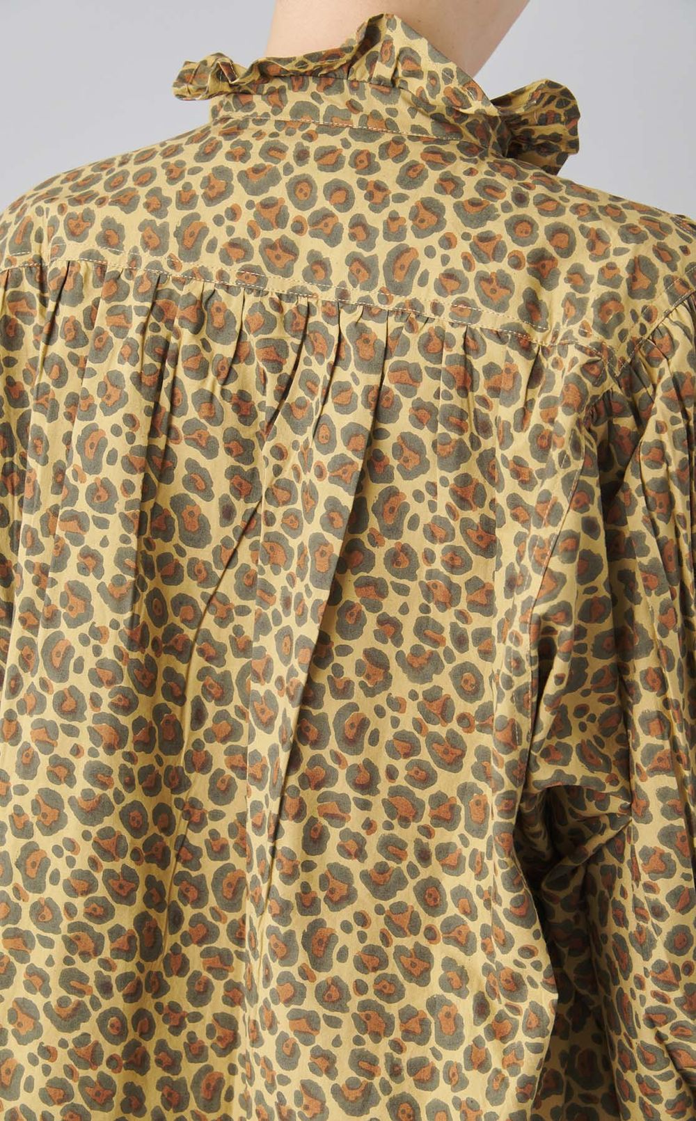 Kaliレオパードブラウス