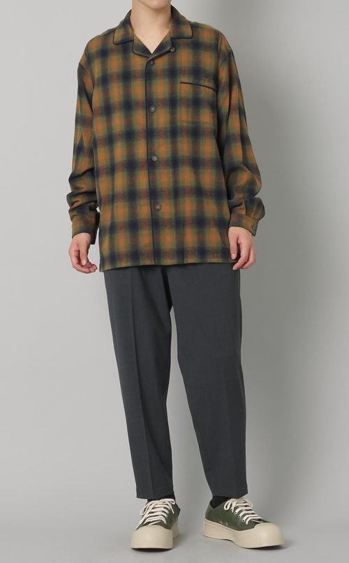 ストレッチツイルツータックパンツ