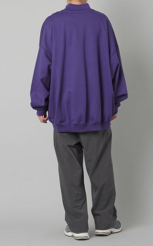 ポロカラースウェット