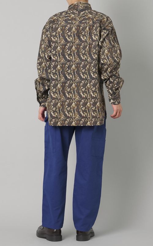 ペイズリープリントビッグシャツ